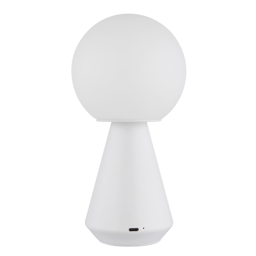 Globo - LED dimmbare Touch-Außen-Tischlampe LED/1,5W/5V 3000/4500/6500K 1800 mAh IP41 weiß