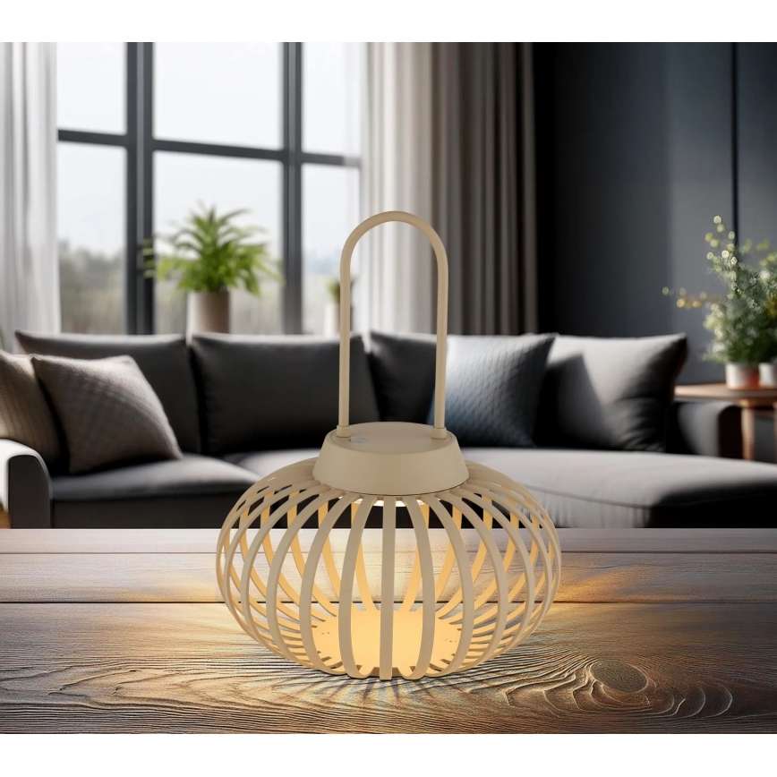 Globo - dimmbare, touchgesteuerte, wiederaufladbare LED-Tischlampe LED/1W/3,7V 1500 mAh