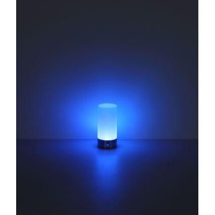 Globo - LED RGBW Dimmbare Touch-Outdoor-Tischleuchte LED/1,8W/5V 1500 mAh schwarz