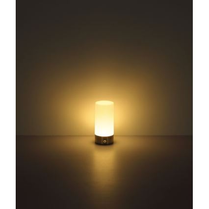 Globo - LED RGBW Dimmbare Touch-Outdoor-Tischleuchte LED/1,8W/5V 1500 mAh schwarz