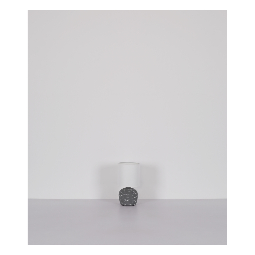 Globo - Tischleuchte 1xE14/40W/230V grau