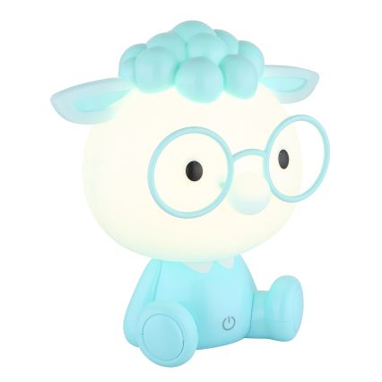 Globo - LED dimmbare wiederaufladbare Kinder-Nachtlampe LED/1W/5V 500 mAh blau