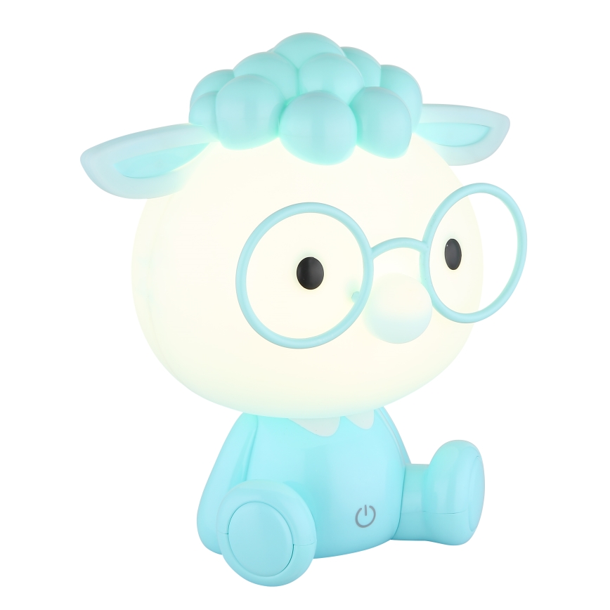 Globo - LED dimmbare wiederaufladbare Kinder-Nachtlampe LED/1W/5V 500 mAh blau