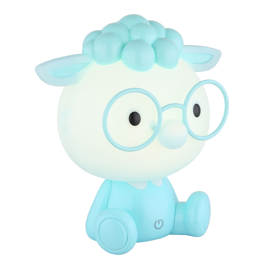 Globo - LED dimmbare wiederaufladbare Kinder-Nachtlampe LED/1W/5V 500 mAh blau