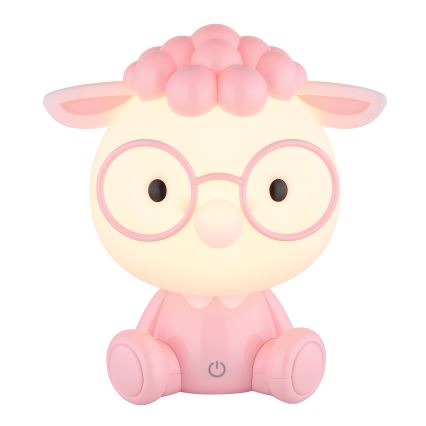 Globo - LED dimmbare wiederaufladbare Kinder-Nachtlampe LED/1W/5V 500 mAh rosa
