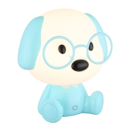 Globo - LED dimmbare wiederaufladbare Kinder-Nachtlampe LED/1W/5V 500 mAh blau