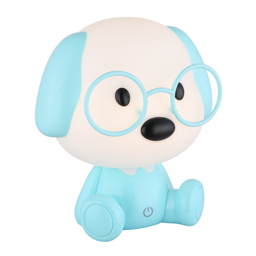 Globo - LED dimmbare wiederaufladbare Kinder-Nachtlampe LED/1W/5V 500 mAh blau