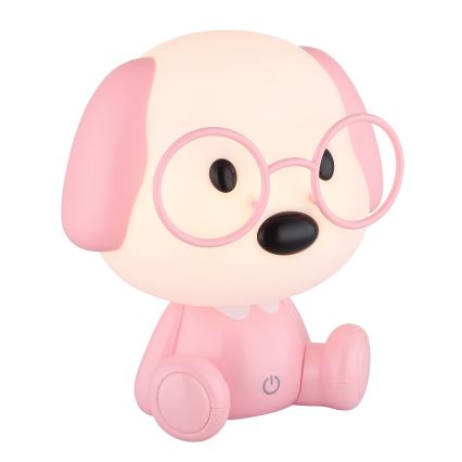 Globo - LED dimmbare wiederaufladbare Kinder-Nachtlampe LED/1W/5V 500 mAh rosa