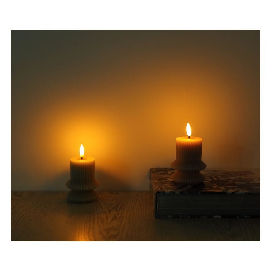 Globo - SET 2x LED-Kerze LED/0,06W/3V 1xCR2032 210 mAh