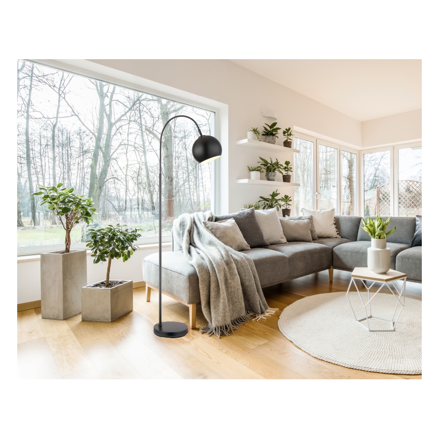 Globo - Stehleuchte 1xE27/60W/230V schwarz