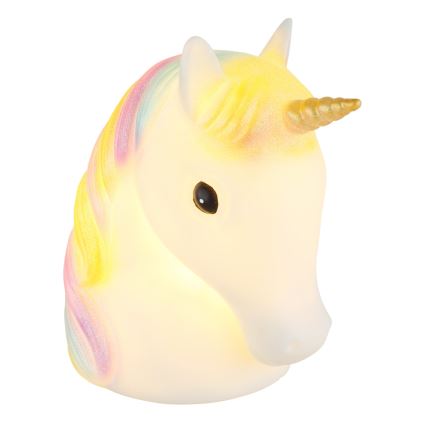 Globo - LED Kinder-Nachtlicht LED/1W/230/4,5V 3xAA Einhorn