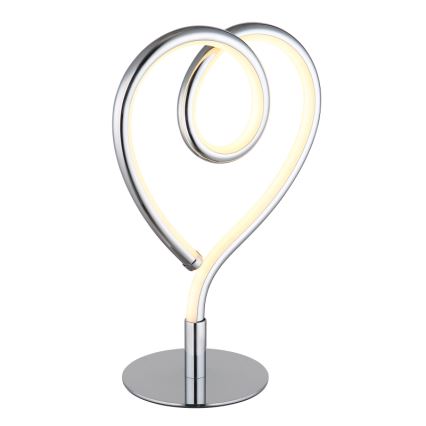Globo - LED-Tischleuchte LED/6W/230V glänzendes Chrom