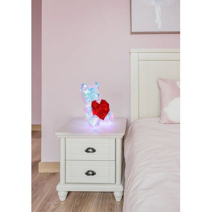 Globo - LED-Tischdekoration LED/6W/5V USB Bär