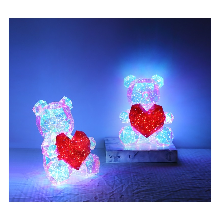 Globo - LED-Tischdekoration LED/6W/5V USB Bär
