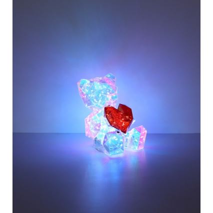 Globo - LED dimmbare wiederaufladbare Tischdekoration LED/3W/5V 1200 mAh Bär