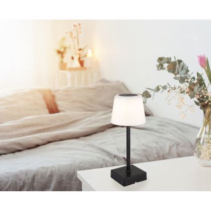 Globo - Dimmbare LED-Tischleuchte mit Touch-Funktion LED/2W/5V 3000/4500/6500K 800 mAh schwarz