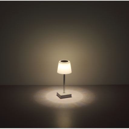 Globo - Dimmbare LED-Tischleuchte mit Touch-Funktion LED/2W/5V 3000/4500/6500K 800 mAh schwarz