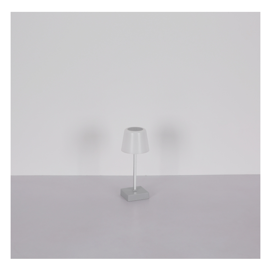 Globo - Dimmbare LED-Tischleuchte mit Touch-Funktion LED/2W/5V 3000/4500/6500K 800 mAh schwarz