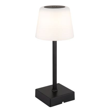 Globo - Dimmbare LED-Tischleuchte mit Touch-Funktion LED/2W/5V 3000/4500/6500K 800 mAh schwarz