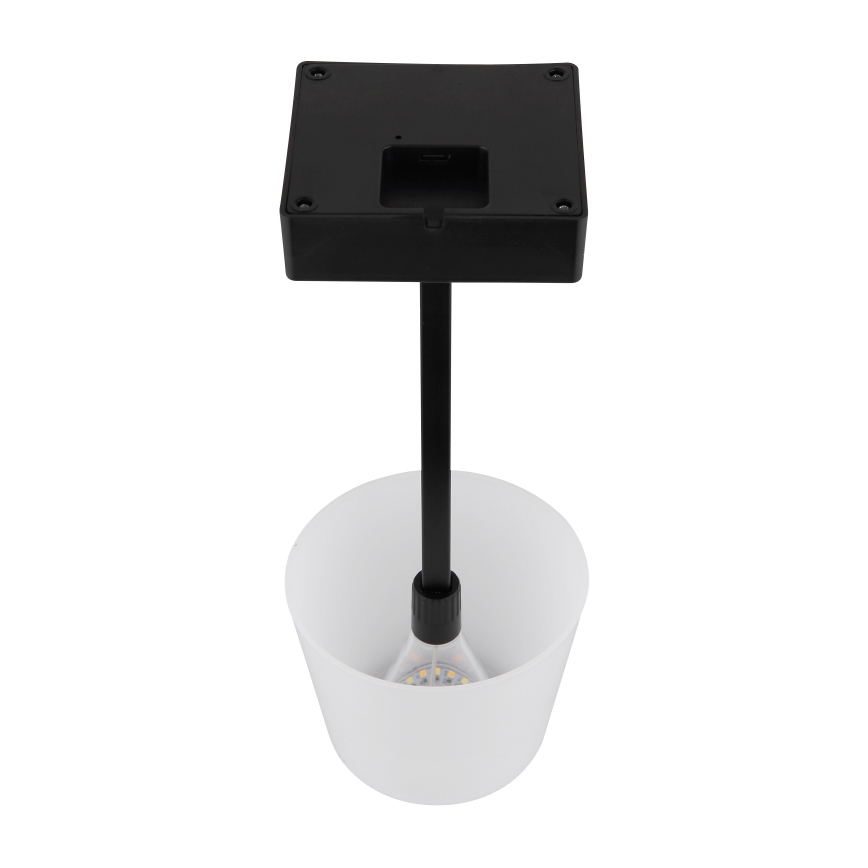 Globo - Dimmbare LED-Tischleuchte mit Touch-Funktion LED/2W/5V 3000/4500/6500K 800 mAh schwarz