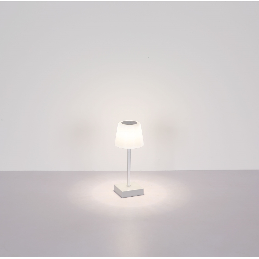 Globo - LED dimmbare Touch-Tischlampe LED/2W/5V 3000/4500/6500K 800 mAh weiß