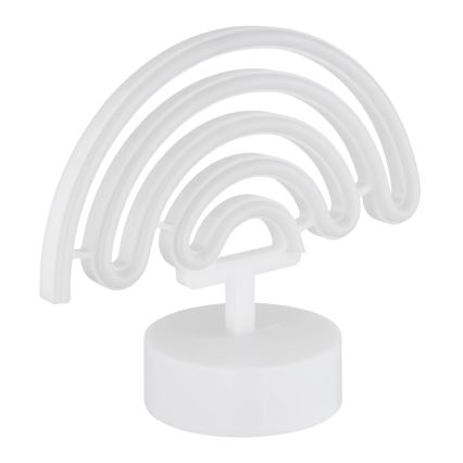 Globo - LED-Neon-Tischdekoration LED/2W/3xAA Regenbogen