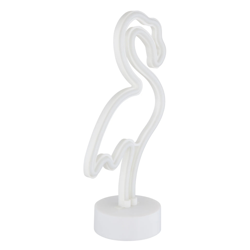 Globo - LED-Neon-Tischdekoration LED/2W/3xAA Flamingo