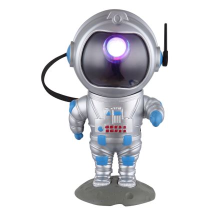 Globo - LED RGB Tischlampe LED/4,5W/5V Astronaut Silber
