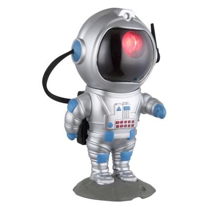 Globo - LED RGB Tischlampe LED/4,5W/5V Astronaut Silber