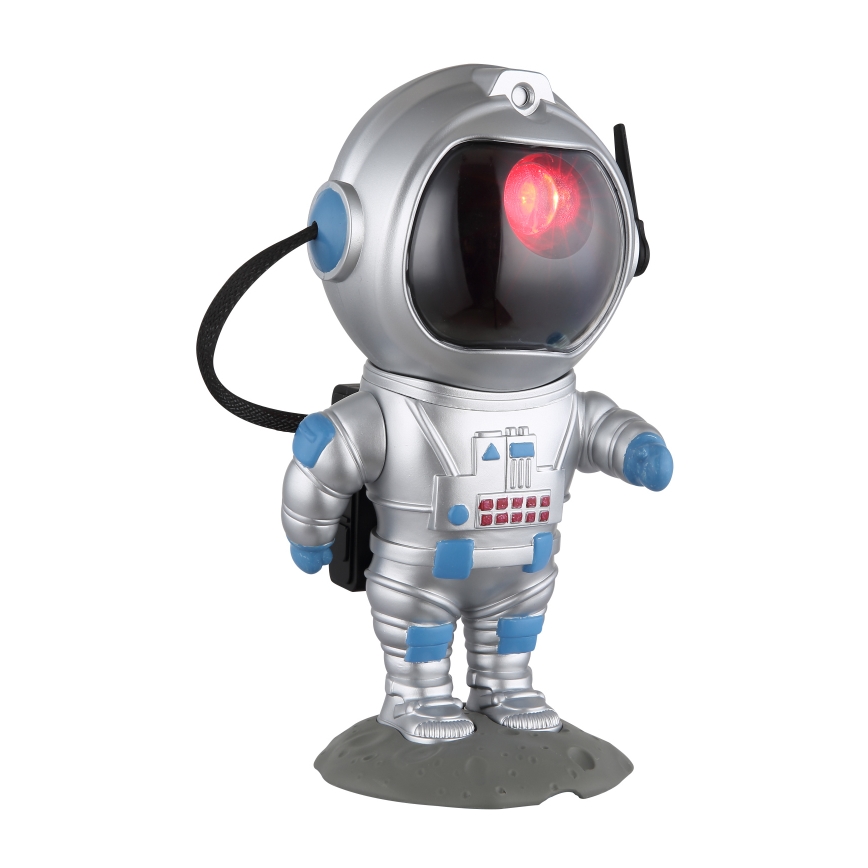 Globo - LED RGB Tischlampe LED/4,5W/5V Astronaut Silber