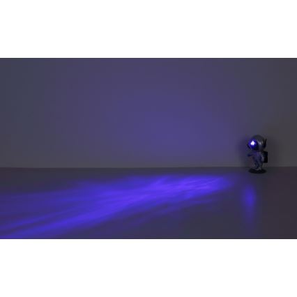 Globo - LED RGB Tischlampe LED/4,5W/5V Astronaut Silber
