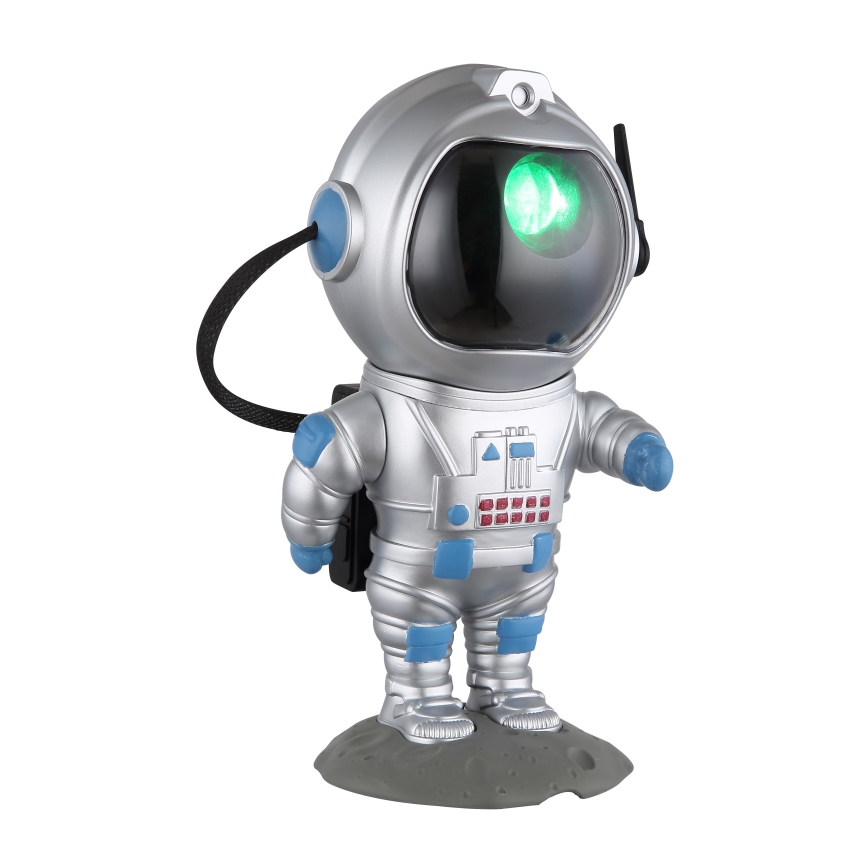 Globo - LED RGB Tischleuchte LED/4,5W/5V Astronaut silbern