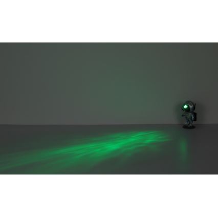 Globo - LED RGB Tischleuchte LED/4,5W/5V Astronaut silbern