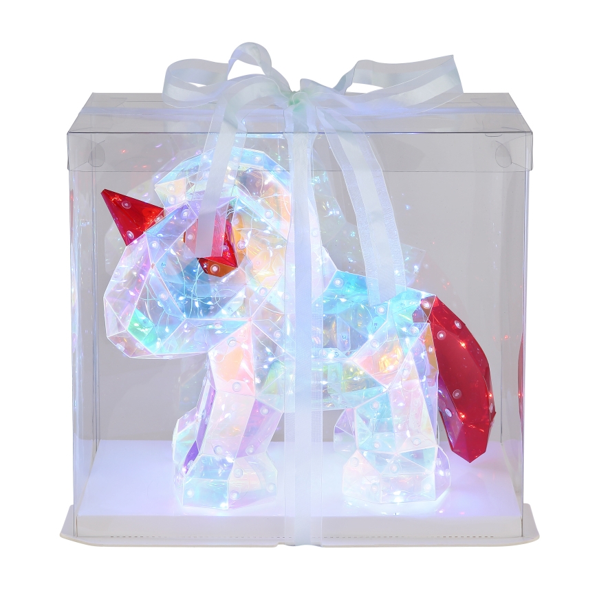 Globo - LED-Tischdekoration LED/3W/5V USB Einhorn
