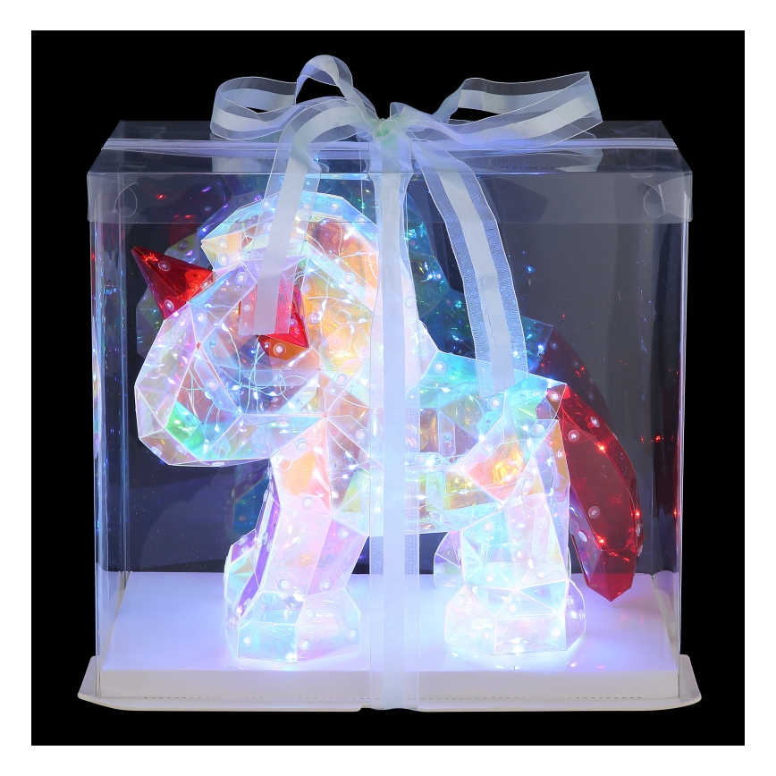 Globo - LED-Tischdekoration LED/3W/5V USB Einhorn