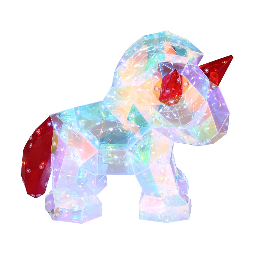 Globo - LED-Tischdekoration LED/3W/5V USB Einhorn