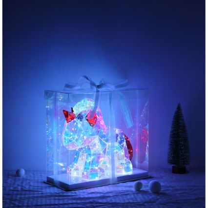 Globo - LED-Tischdekoration LED/3W/5V USB Einhorn