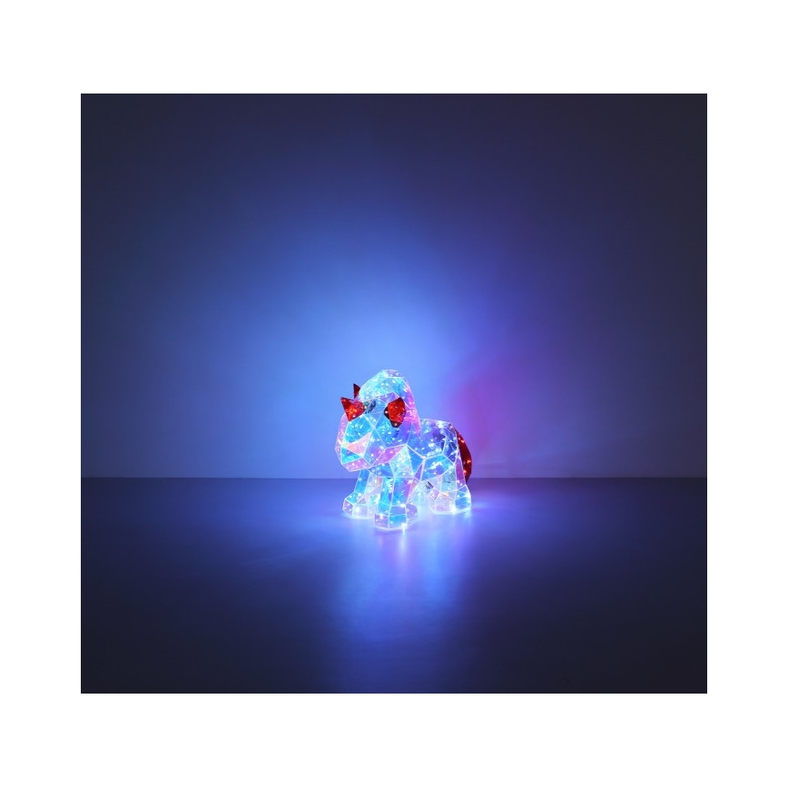 Globo - LED-Tischdekoration LED/3W/5V USB Einhorn
