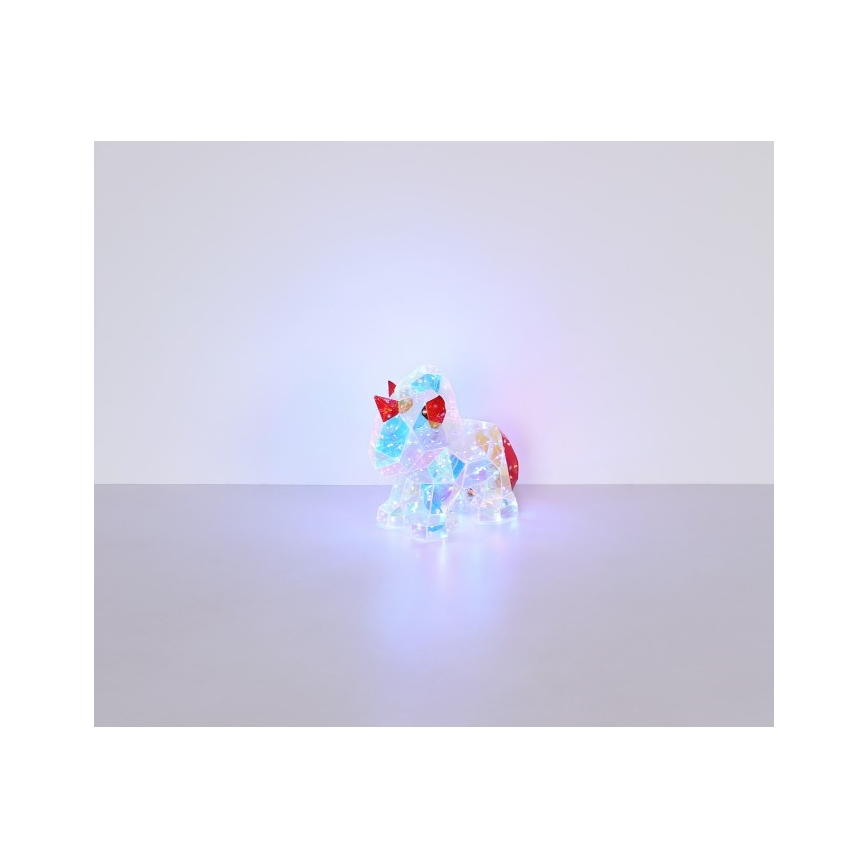 Globo - LED-Tischdekoration LED/3W/5V USB Einhorn