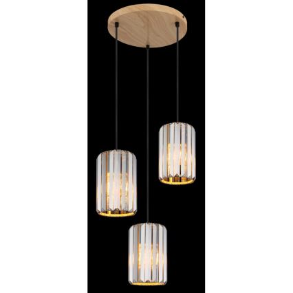 Globo - Hängeleuchte 3xE27/60W/230V d 35 cm