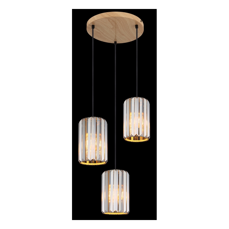 Globo - Hängeleuchte 3xE27/60W/230V d 35 cm