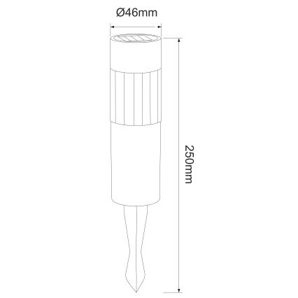 Globo - SET 4x LED-Solarleuchte LED/0,06W/3,2V IP44 100 mAh