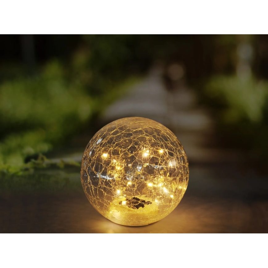 Globo - LED Solarleuchte 20xLED/0,06W/3,2V Ø 19,5 cm IP44 600 mAh