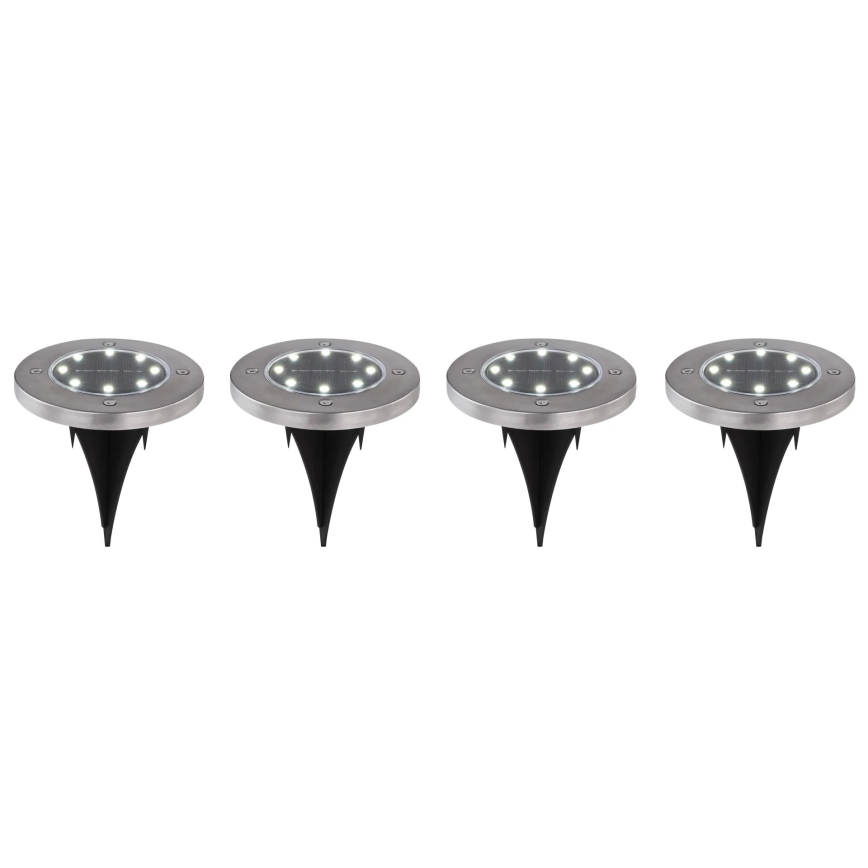 Globo - SET 4x LED-Solarleuchte LED/0,1W/3V IP44 300 mAh