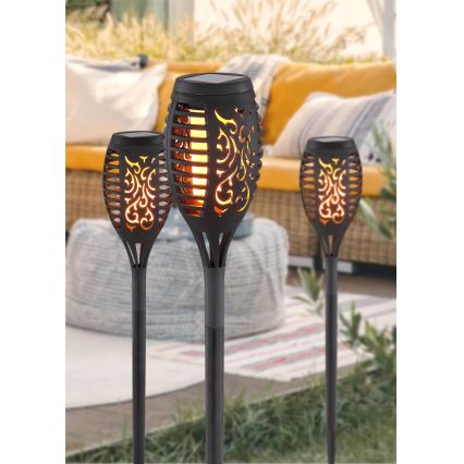 Globo - SET 3x LED-Solarleuchte LED/0,1W/3V IP44 200 mAh