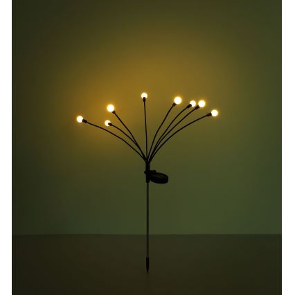 Globo - LED-Solarleuchte 8xLED/0,06W/3,2V 3000K IP44 300 mAh