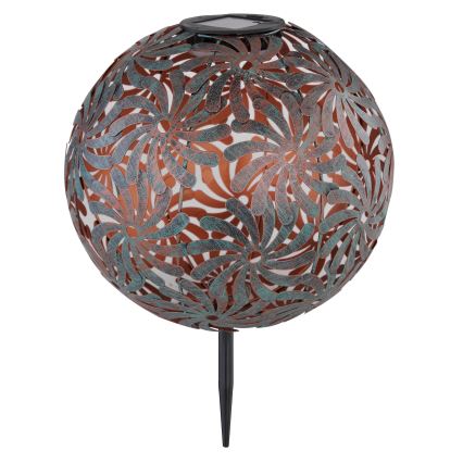 Globo - Solarleuchte LED/0,06W/1,2V grau IP44 260x370 mm