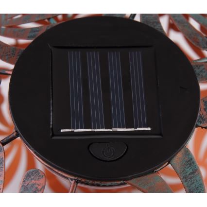 Globo - Solarleuchte LED/0,06W/1,2V grau IP44 260x370 mm