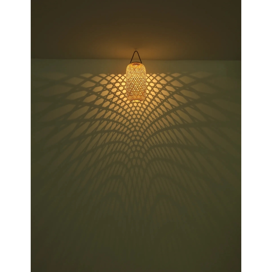 Globo - LED-Solarleuchte LED/0,06W/3V Bambus IP44 600 mAh