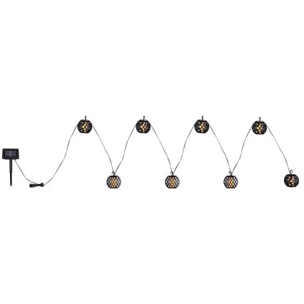 Globo - Dekorative LED-Solar-Lichterkette 98xLED/0,1W/3V 410 cm IP44 600 mAh